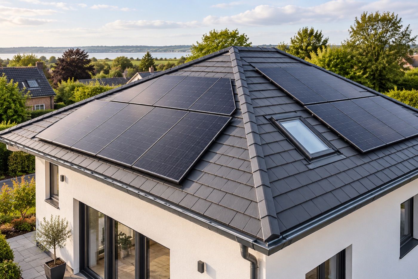 Photovoltaik auf bestehendem Hausdach